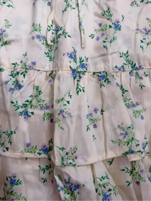 PINK Victoria's Secret Floral Ruffled Mini Skirt thumbnail 10
