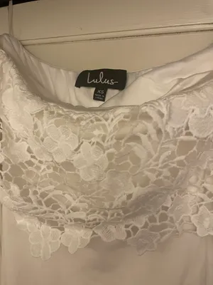 Lulus White Evening Gown thumbnail 3