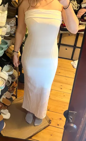 Amazon White Cocktail Dress thumbnail 4