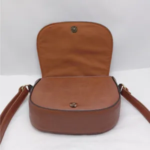 Mudd Womens Brown Shoulder Bag Small Cut Out Boho Festival Western Saddle Bag Purse thumbnail 9