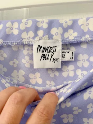 Princess Polly Lavender Floral A-Line Midi Skirt thumbnail 3