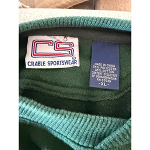 Miami Hurricanes 90s Crable Sportswear Crewneck Sweatshirt XL Green Y2K thumbnail 5