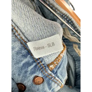 Lola Reese Jeans High Rise Wide Leg Crop Jeans‎ Light Wash Belted Womens Size 30 thumbnail 5