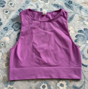 Cropped athletic tank Purple Size L thumbnail 1