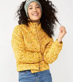 NWT Sonoma Quilted Prints Jacket thumbnail 1