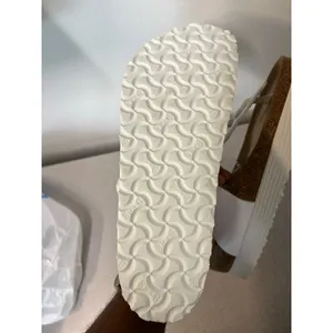 Papillio Birkenstock Gizeh Platform Vegan White Sandals EU 41 US 10 NWT thumbnail 5