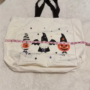 5/$30 🎈 Halloween gnomes Trick or Treat Canvas Tote thumbnail 5
