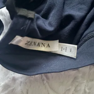 Zenana Outfitters Classic Navy Sports Bra thumbnail 3