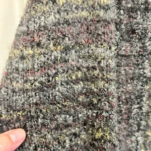 prAna Womens Small Marled Boucle Wool Blend Open Front Longline Cardigan Sweater thumbnail 2
