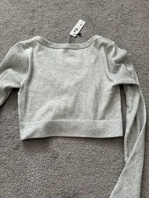 Garage Long Sleeve Crop Top thumbnail 2