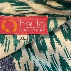 Haute Latitude 100% Cotton Top NWT Women XL Breezy Tunic Heavily Embroidered‎ thumbnail 7