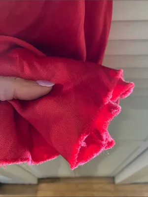 Meshki Claire Red Sleeveless Satin Dress Altered Mini Size XS thumbnail 7