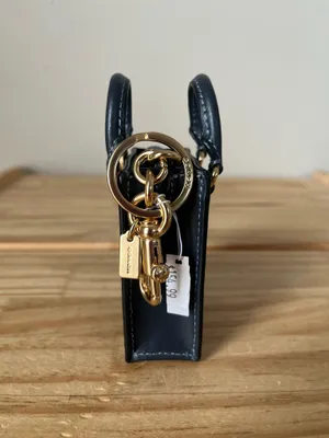 Coach North/South Mini Tote Bag Charm thumbnail 3