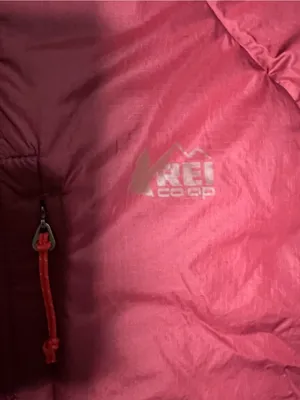 REI Co-Op Flash Insulated Hybrid Lightweight Packable Burgundy Hooded‎ Jacket thumbnail 5