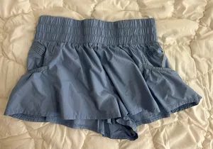 Free People Shorts Blue thumbnail 1