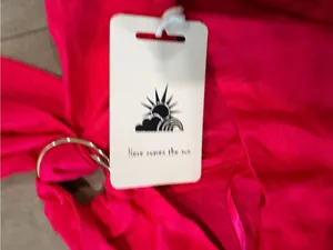 Here Comes the Sun Bright Fuchsia One-Shoulder Maxi Dress with Ring Detail thumbnail 6