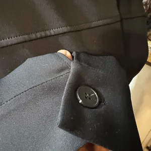 Size XL Black Women's Trench Coat thumbnail 3