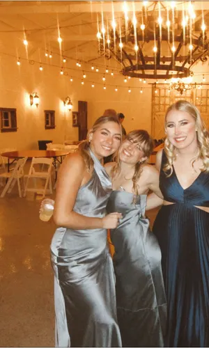 Revelry Bridesmaid Dress Blue Size 6 thumbnail 3