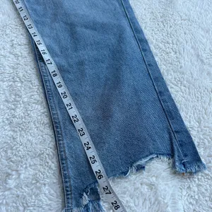 Free People Womens Straight Leg Denim Raw Hem Sz 30 Boho Indie Casual Preppy thumbnail 5