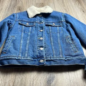 PacSun Sherpa Lined Jean Jacket Size XS thumbnail 4