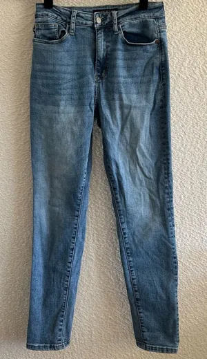 Judy‎ Blue Women’s Blue High Waist Boyfriend Jeans Stretch Size 3 / 26 thumbnail 1