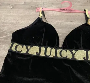 Juicy Couture NWT Velvet Holiday Bodysuit thumbnail 3