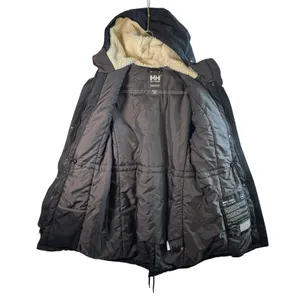 Helly Hansen Aden‎ Insulated Parka Jacket Black Primaloft Sherpa Hood Womens XS thumbnail 11