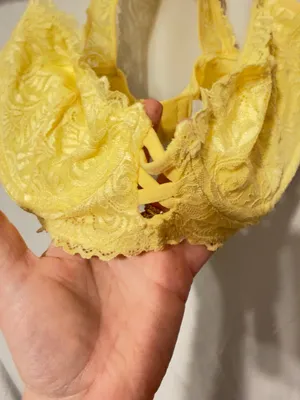 Free People x Mucci Maria Bra in Limoncello size large NWOT thumbnail 4