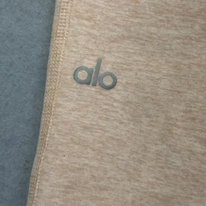 Alo Yoga Womens High Waist‎ Alosoft Coast Leggings Nectar Heather Pink Small thumbnail 7