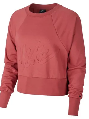 Nike Dri-FIT Rust Orange Pullover thumbnail 2