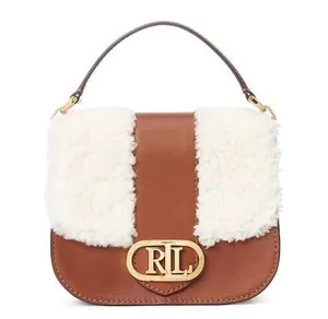 Ralph Lauren Shearling Small Addie Crossbody Handbag thumbnail 3