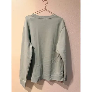 Banana Republic Women Sweatshirt XL Sage Green Clean Fleece Crew Neck Pullover thumbnail 7