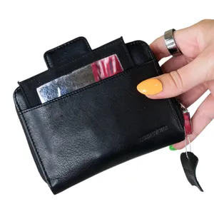 Vintage 90s Black Leather Wallet thumbnail 2