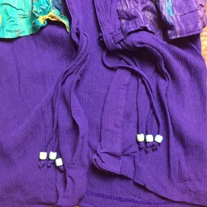 80s VINTAGE PURPLE FUNKY CARDIGAN thumbnail 4