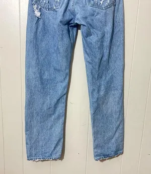 AGOLDE 90s Mid Rise Loose Fit Distressed Jeans Revolve Style #A069C-811 Size 26 thumbnail 7
