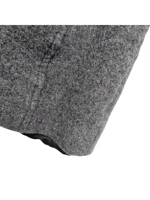 Babaton Connor Button-up Wrap Coat Funnel Neck Size XS Gray Wool-Blend Belted thumbnail 7