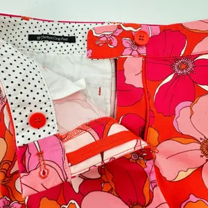 Talbots Perfect Crop Pant Floral 8 Petite Statement Resort Chic‎ Preppy Vacation thumbnail 5