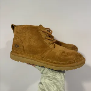 Ugg Neumel‎ brown tie up soft boots thumbnail 2