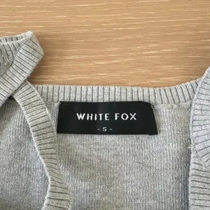 White Fox Sleeveless Knit Cami Top Size S Gray thumbnail 2