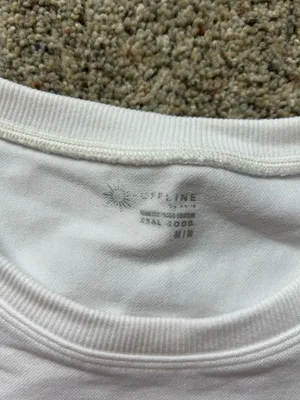 white aerie offline short sleeve thumbnail 3