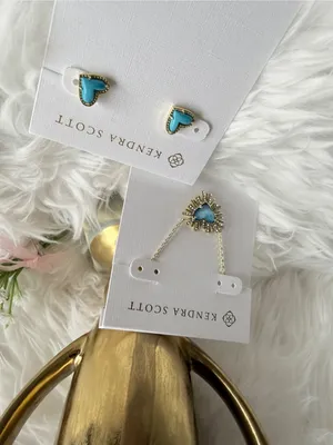 Kendra Scott Ari Hearth Stud Earrings thumbnail 5