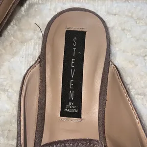 Steven By Steve Madden Steel Purple Mules Size 8 thumbnail 4