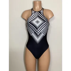 PilyQ New. Black and white beaded swimsuit. Small. thumbnail 5