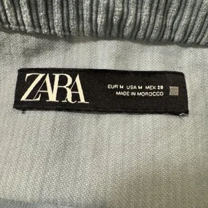 ZARA Oversized Corduroy Button Down Shirt Jacket Size M Blue Chore Barn Shacket thumbnail 10