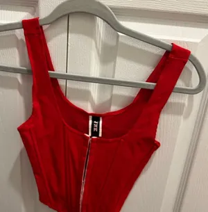 Mystique Boutique Red Crop Top thumbnail 1