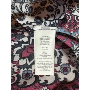 Free People Deep Red, Blue, White pattern mini dress sz‎ S thumbnail 8