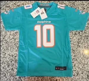 Nike Miami Dolphins Tyreek Hill Jersey Size Youth Medium thumbnail 1