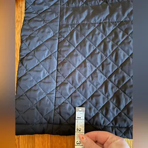 Land's End Women's Quilted Jacket Black, Size Small Size 6-8, Full Zip thumbnail 10