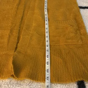 89th Madison Long Open Front Cardigan Sweater w front pockets Size L. Mustard thumbnail 9