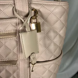 DD Bird The Taupe Leather‎ Nash With Changing Pad Diaper Bag Luxury Shoulder thumbnail 13